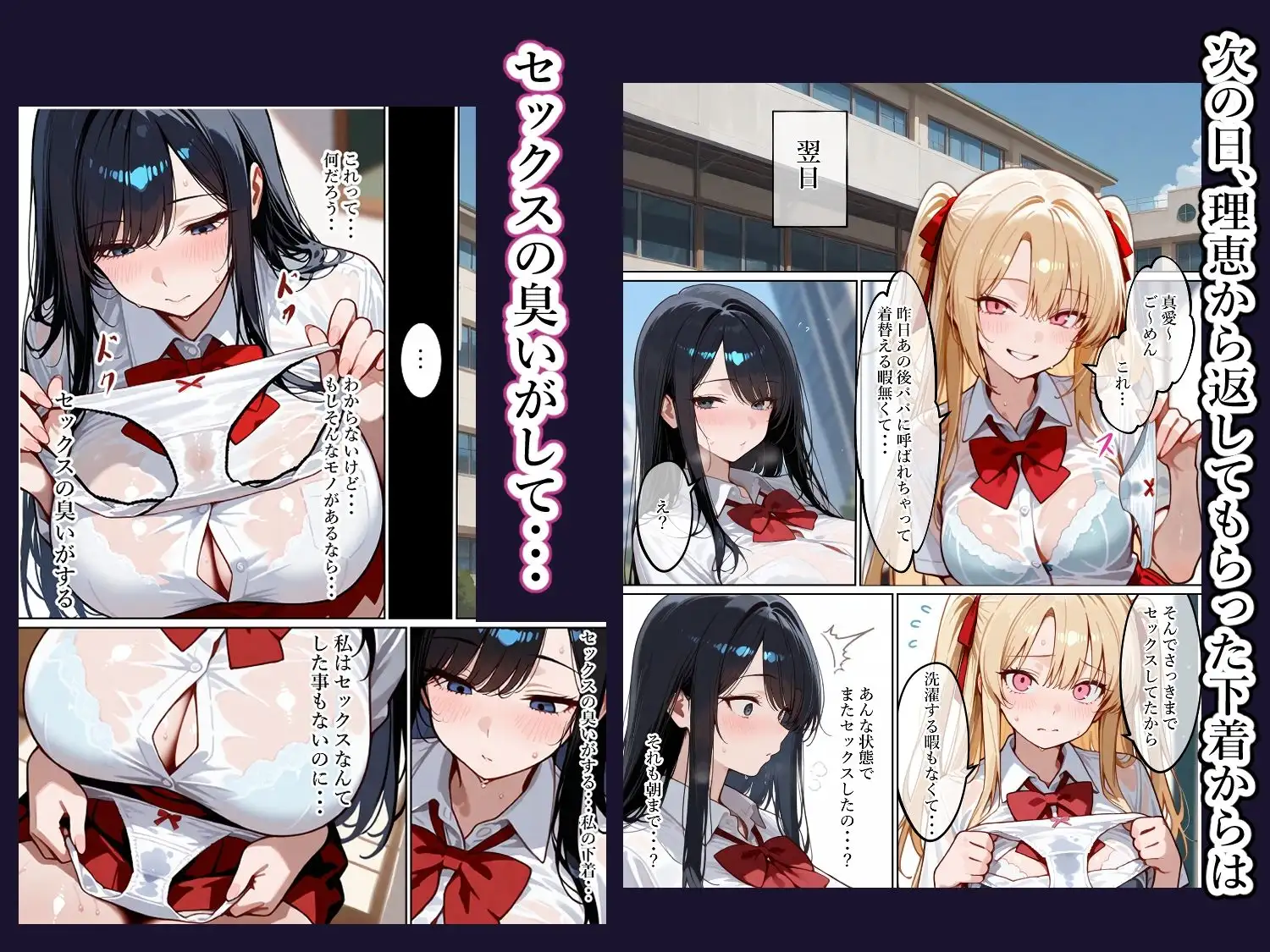 一般的パパ活事情〜大人の世界なんて知らなかった私が友達のパパを寝とっちゃう話〜 画像6