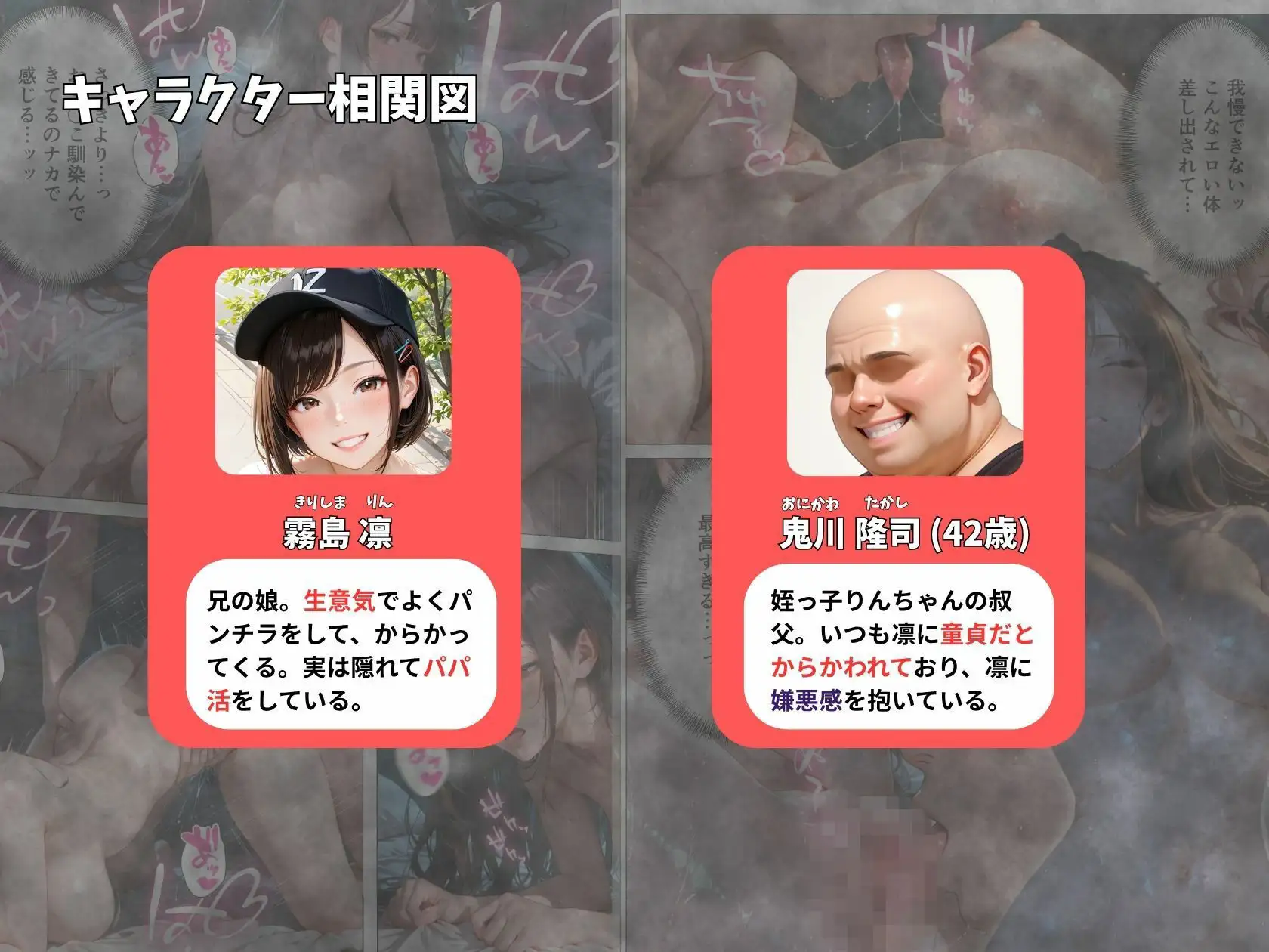 パンチラで誘惑してくるクソ生意気なそばかす姪っ子の弱みを握り調教した話 画像1