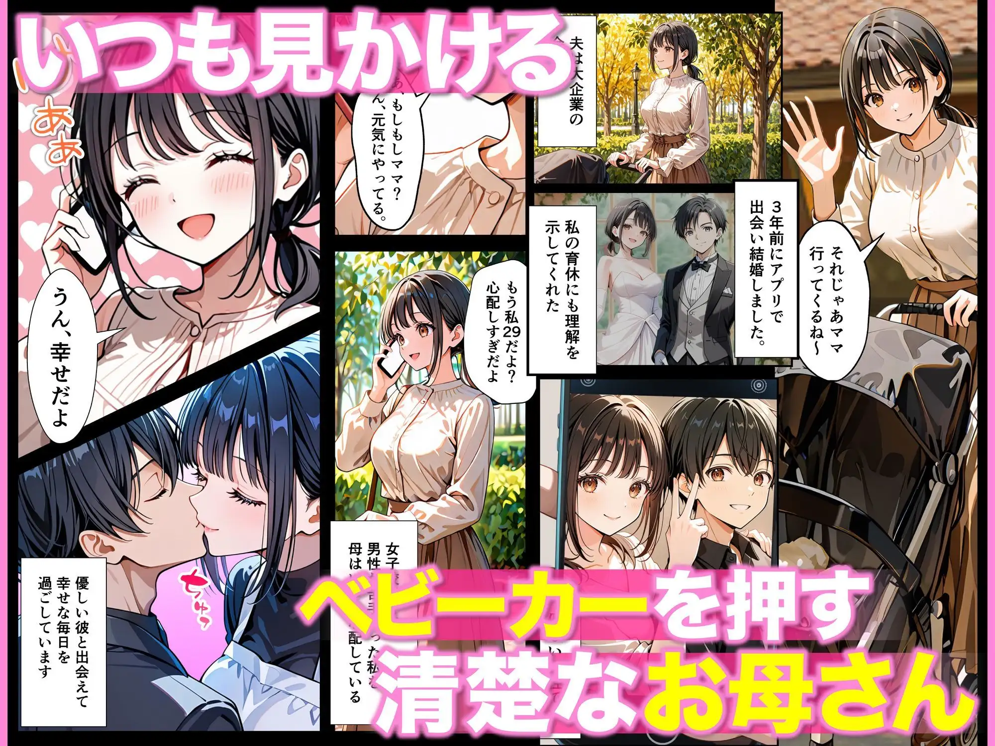 ベビーカー産後処女ママ催●NTR キモ弱者男性専用肉便器化大成功！二人目托卵で離婚確定！？全部ノットリ上書きしちゃいましたSP 画像1
